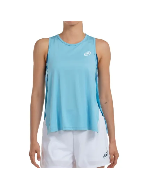 CAMISETA TIRANTES BULLPADEL MUJER DURANTA 073 AZUL CLARO | Ofertas de pádel